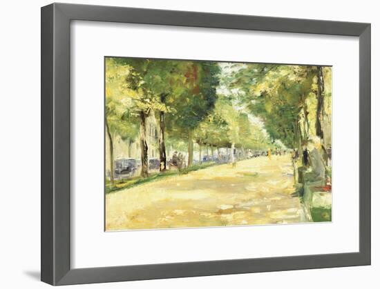 The Tiergarten Park, Berlin-Lesser Ury-Framed Giclee Print