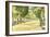 The Tiergarten Park, Berlin-Lesser Ury-Framed Giclee Print