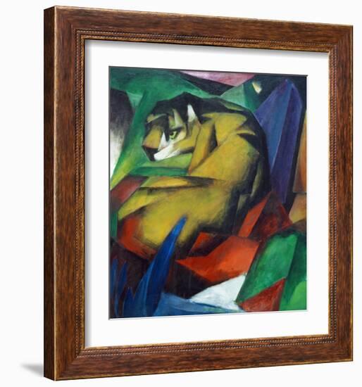 The Tiger 1912-Franz Marc-Framed Giclee Print