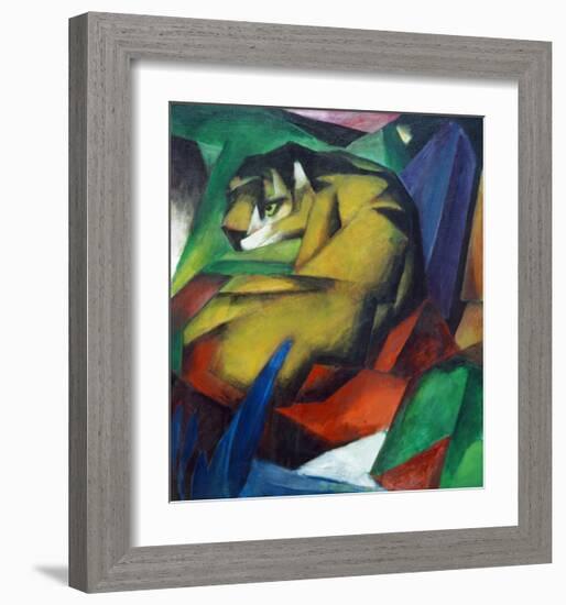 The Tiger 1912-Franz Marc-Framed Giclee Print