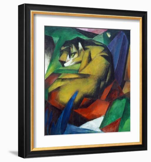 The Tiger 1912-Franz Marc-Framed Giclee Print