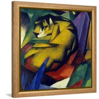 The Tiger, 1912-Franz Marc-Framed Premier Image Canvas