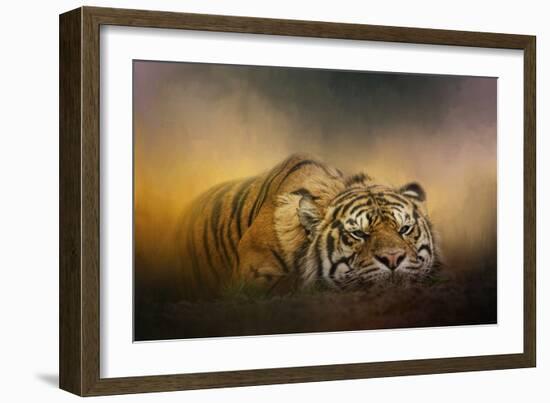 The Tiger Awakens-Jai Johnson-Framed Giclee Print