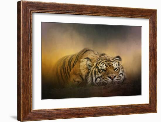 The Tiger Awakens-Jai Johnson-Framed Giclee Print