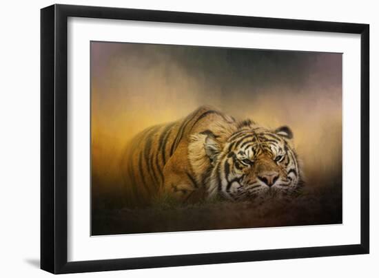The Tiger Awakens-Jai Johnson-Framed Giclee Print