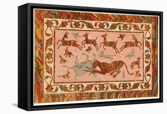 The Tiger's Prey, C.1650-null-Framed Premier Image Canvas