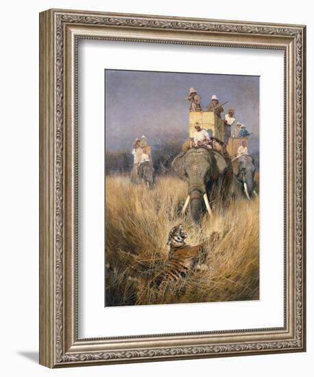 The Tiger Shoot-William Woodhouse-Framed Giclee Print