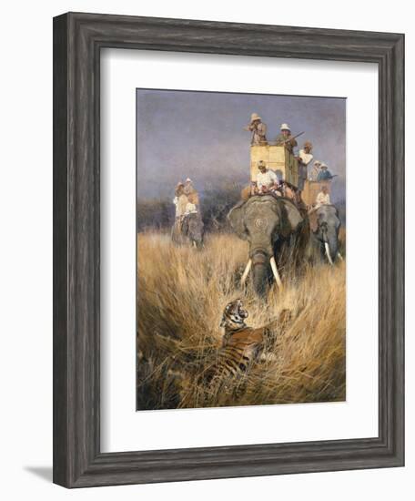 The Tiger Shoot-William Woodhouse-Framed Giclee Print