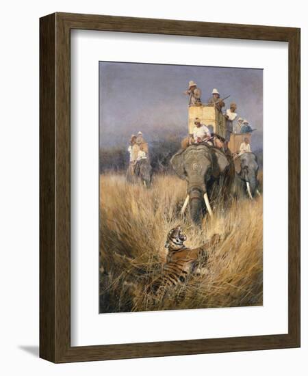 The Tiger Shoot-William Woodhouse-Framed Giclee Print