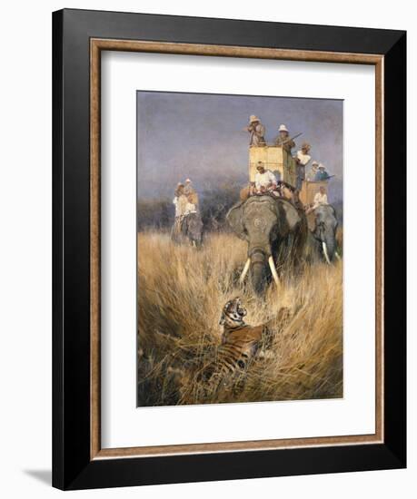 The Tiger Shoot-William Woodhouse-Framed Giclee Print