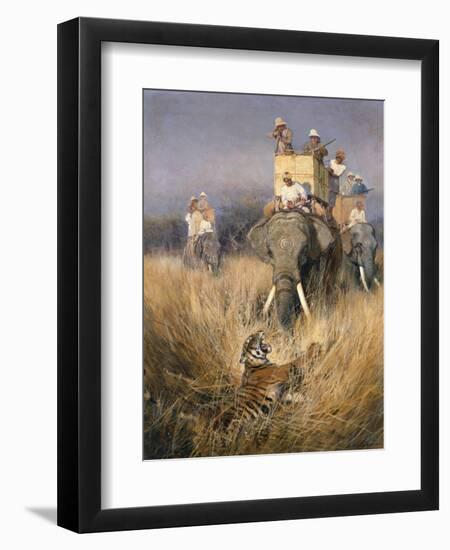 The Tiger Shoot-William Woodhouse-Framed Giclee Print