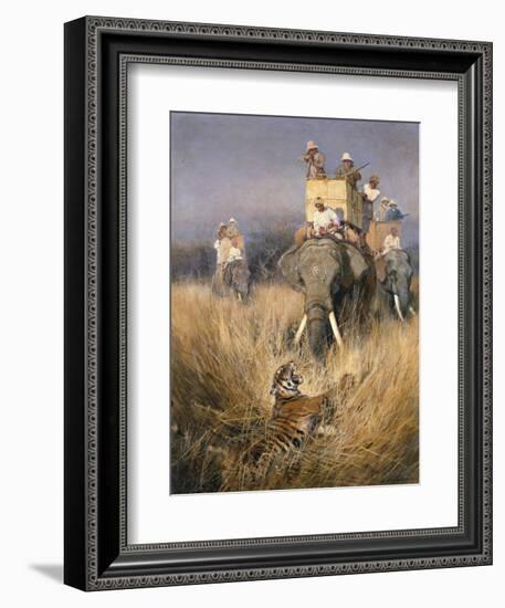 The Tiger Shoot-William Woodhouse-Framed Giclee Print