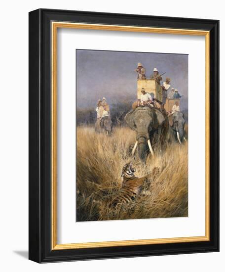 The Tiger Shoot-William Woodhouse-Framed Giclee Print