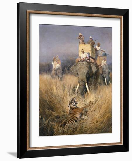 The Tiger Shoot-William Woodhouse-Framed Giclee Print