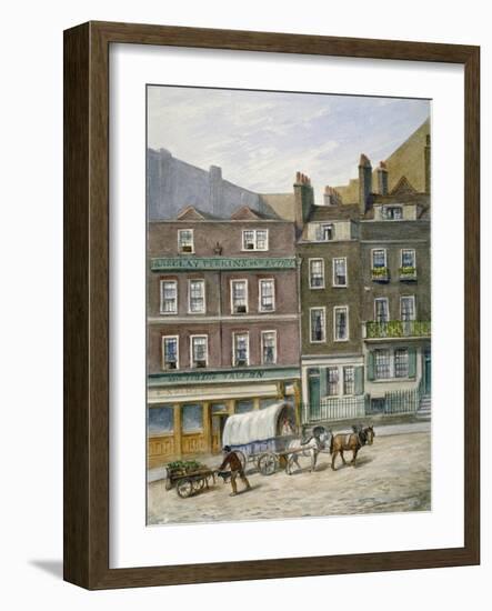 The Tiger Tavern, Tower Dock, London, 1868-JT Wilson-Framed Giclee Print