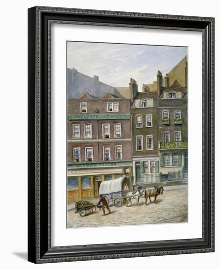 The Tiger Tavern, Tower Dock, London, 1868-JT Wilson-Framed Giclee Print