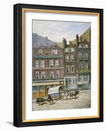 The Tiger Tavern, Tower Dock, London, 1868-JT Wilson-Framed Giclee Print