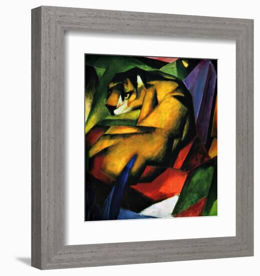 The Tiger-Franz Marc-Framed Giclee Print