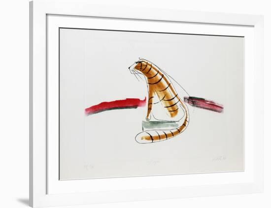 The Tiger-Vick Vibha-Framed Collectable Print