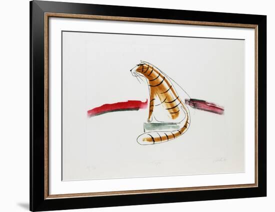 The Tiger-Vick Vibha-Framed Collectable Print