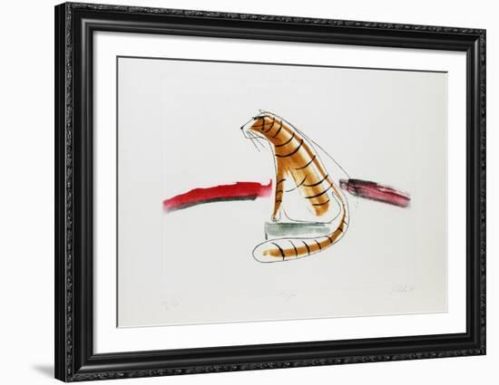 The Tiger-Vick Vibha-Framed Collectable Print