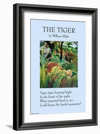 The Tiger-William Blake-Framed Art Print