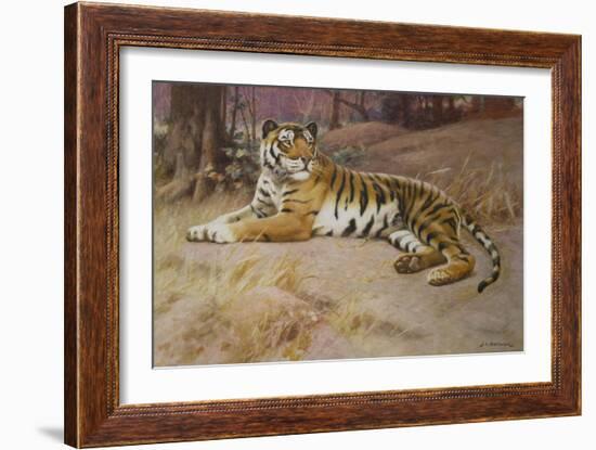The Tiger-John Charles Dollman-Framed Giclee Print