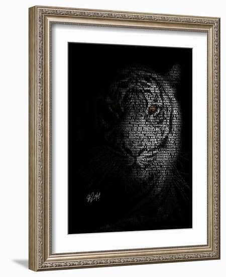 The Tiger-Ojenike Oladapo-Framed Giclee Print