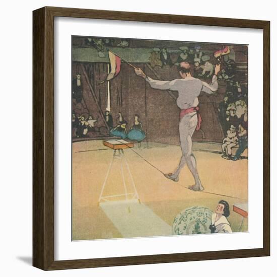 'The Tight-Rope Dancer', 1919-Mabel Alington Royds-Framed Giclee Print