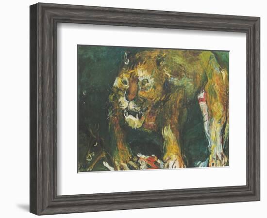 The Tigon-Oskar Kokoschka-Framed Art Print