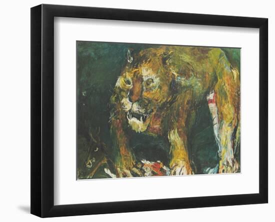 The Tigon-Oskar Kokoschka-Framed Art Print