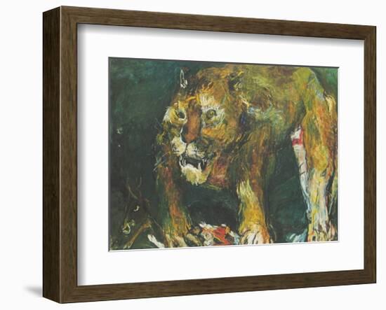 The Tigon-Oskar Kokoschka-Framed Art Print