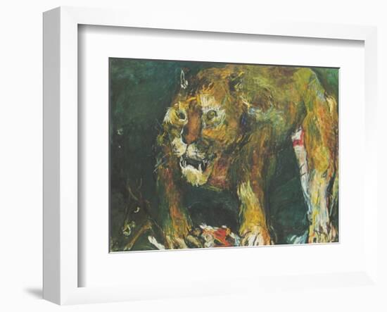 The Tigon-Oskar Kokoschka-Framed Art Print