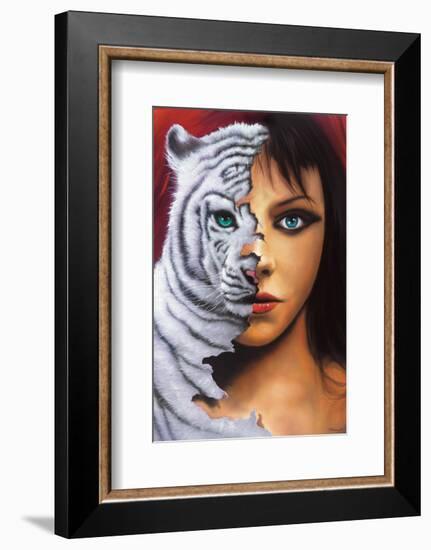 The Tigress-Jim Warren-Framed Premium Giclee Print