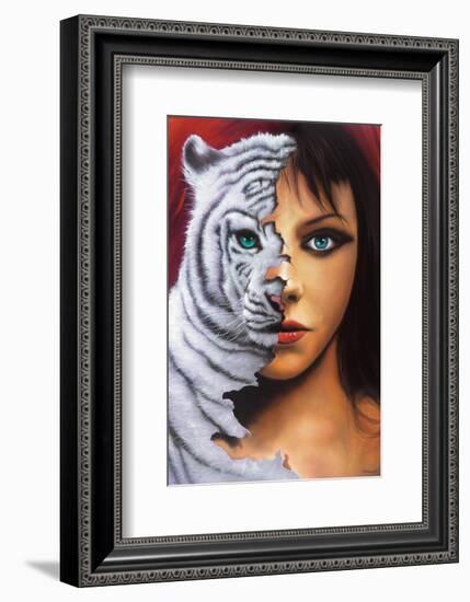 The Tigress-Jim Warren-Framed Premium Giclee Print