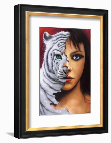 The Tigress-Jim Warren-Framed Premium Giclee Print