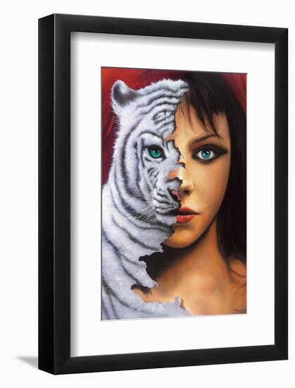 The Tigress-Jim Warren-Framed Premium Giclee Print