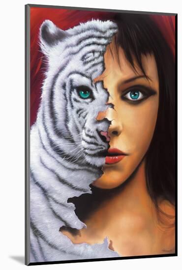 The Tigress-Jim Warren-Mounted Premium Giclee Print