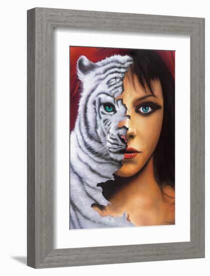 The Tigress-Jim Warren-Framed Premium Giclee Print