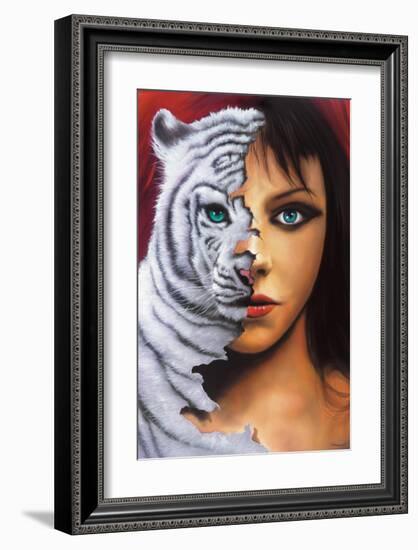The Tigress-Jim Warren-Framed Premium Giclee Print