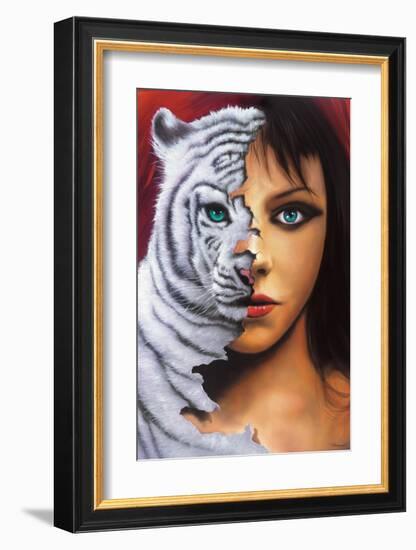 The Tigress-Jim Warren-Framed Premium Giclee Print