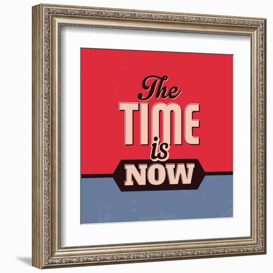 The Time Is Now 1-Lorand Okos-Framed Art Print