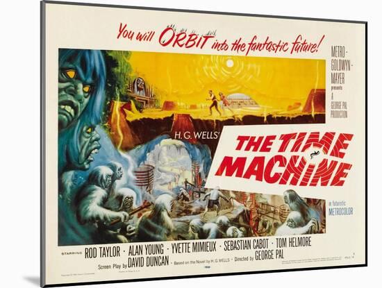 The Time Machine, 1960-null-Mounted Giclee Print