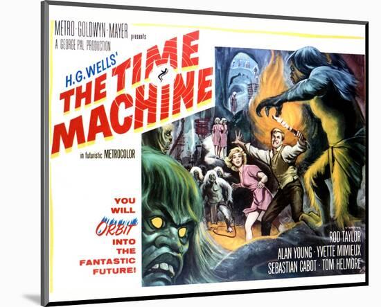 The Time Machine - Lobby Card Reproduction-null-Mounted Photo