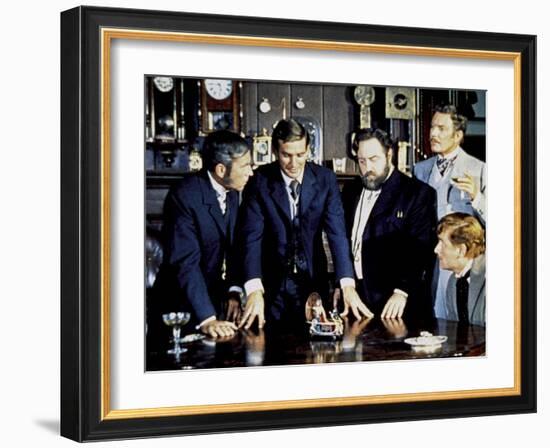 The Time Machine, Whit Bissell, Rod Taylor, Sebastian Cabot, Tom Helmore, 1960-null-Framed Photo