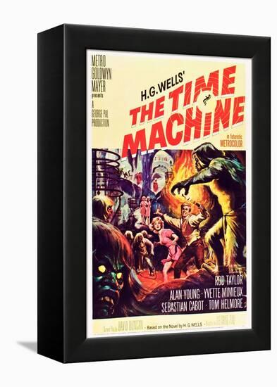 The Time Machine-null-Framed Stretched Canvas