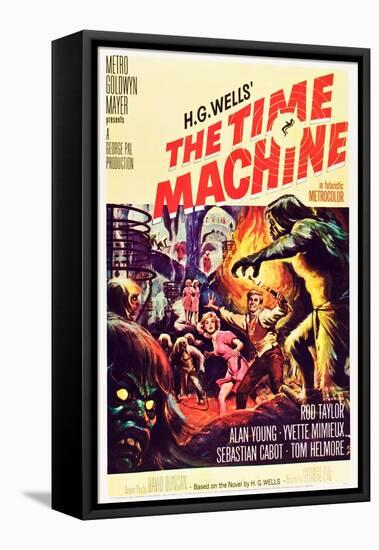 The Time Machine-null-Framed Stretched Canvas