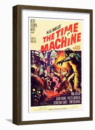 The Time Machine-null-Framed Art Print