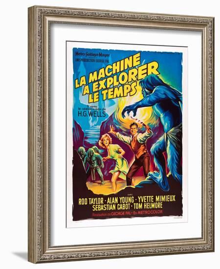 The Time Machine-null-Framed Art Print