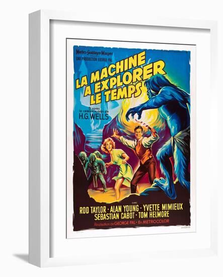 The Time Machine-null-Framed Art Print